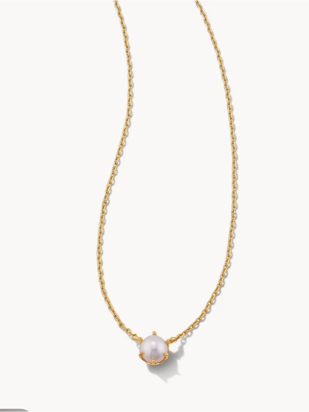 Kendra Scott Ashton Freshwater Cultured Pearl Necklace 14k